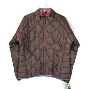 Outdoor Research Women's Ergo Goose Down Jacket Coat Brown New With Tags L